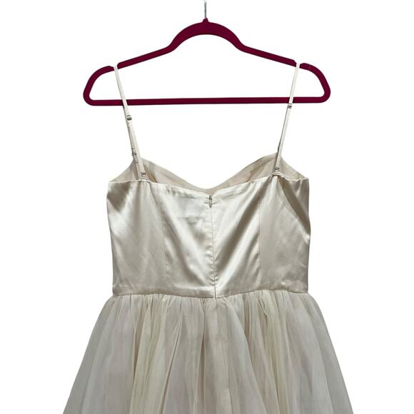 NWT NEW Reformation Alouette Dress Fior Di Latte - Picture 7 of 11